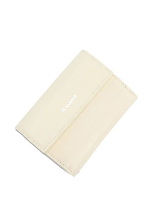 Portafoglio con logo in pelle JIL SANDER | J07UI0009P5355505